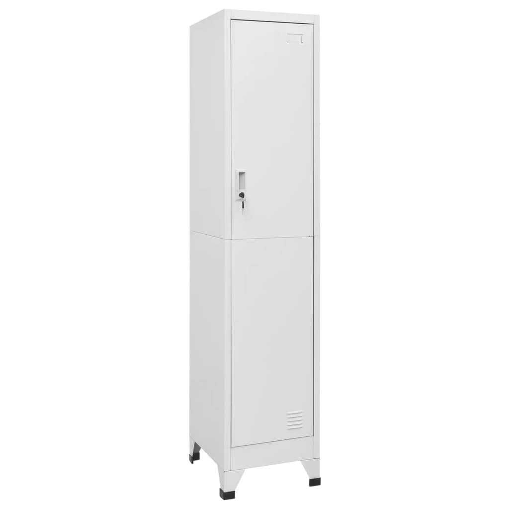 Locker Cabinet With 2 Compartments 38X45X180 Cm