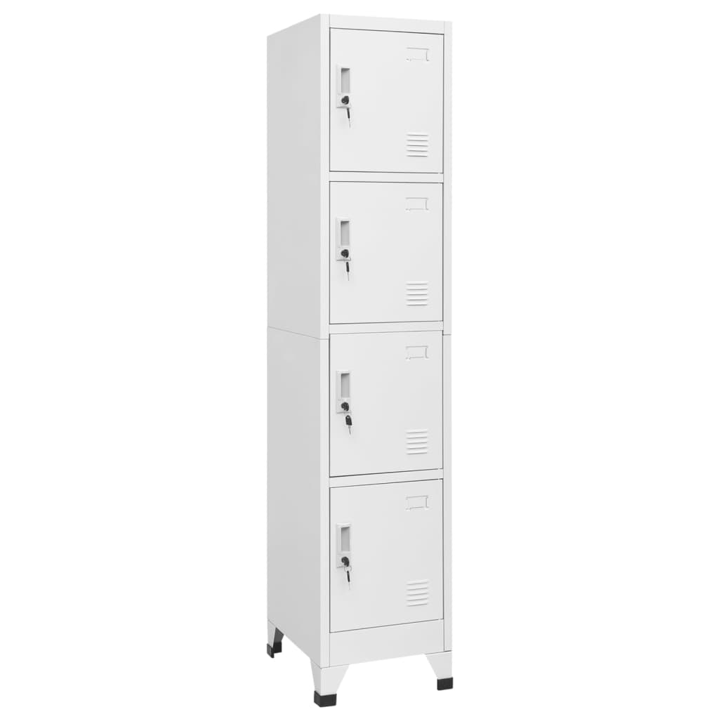 Locker Cabinet With 2 Compartments 38X45X180 Cm