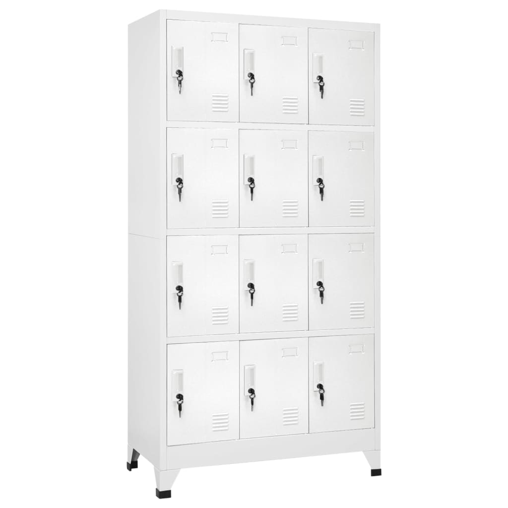 Locker Cabinet 90X40X180 Cm Steel