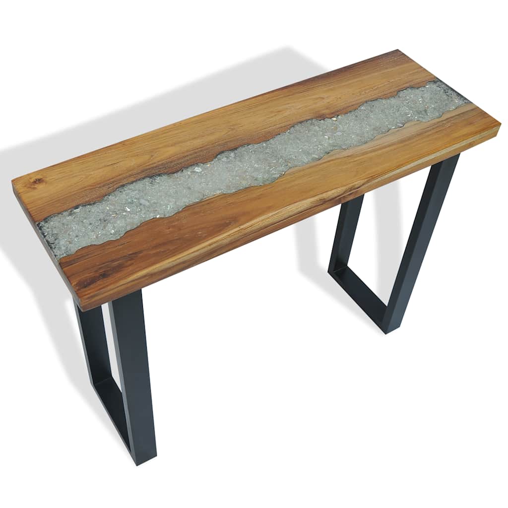 Console Table Teak 100X35X75 Cm