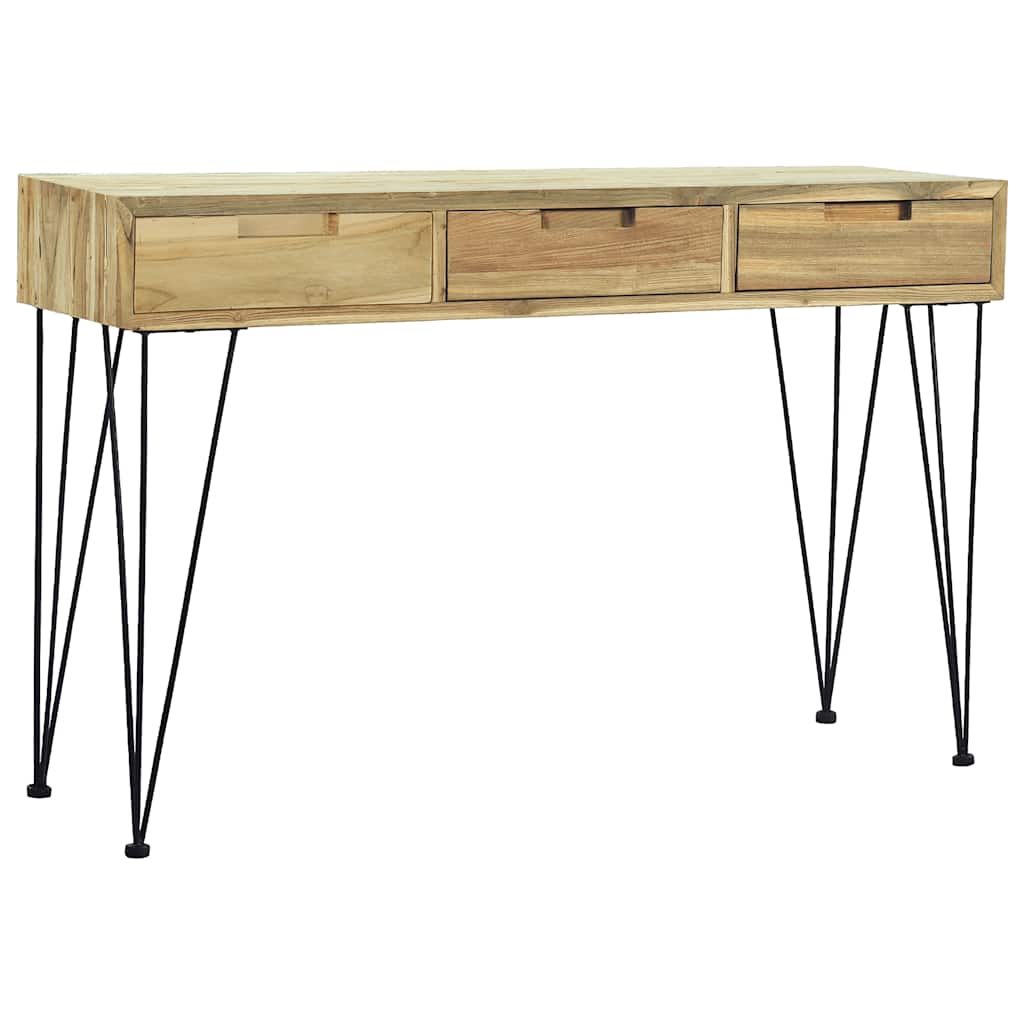 Console Table 120X35X76 Cm Solid Teak