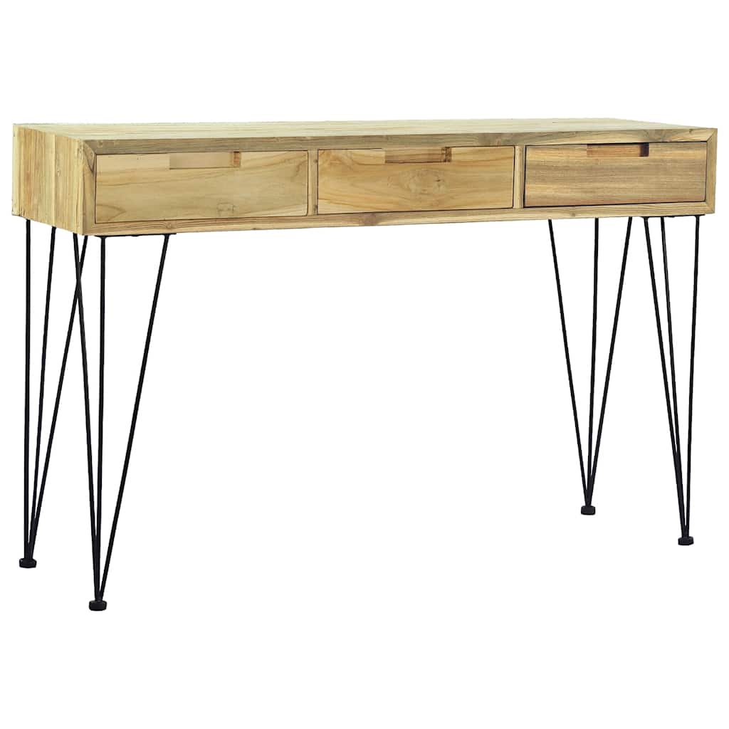 Console Table 120X35X76 Cm Solid Teak