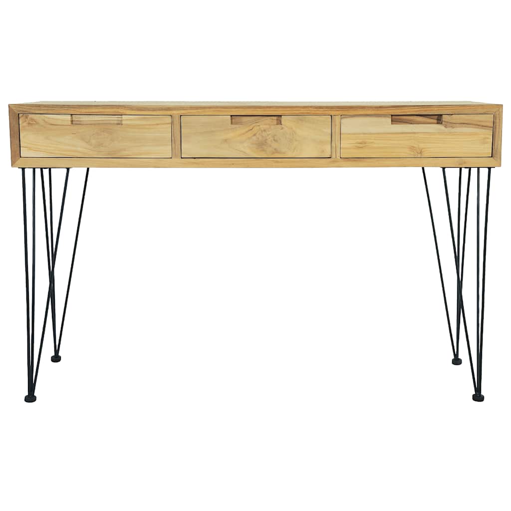 Console Table 120X35X76 Cm Solid Teak