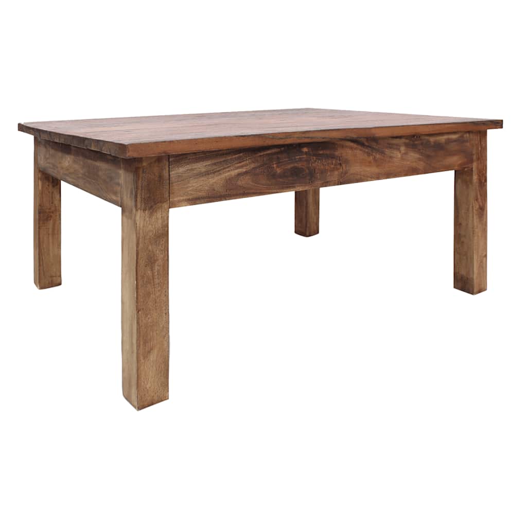 Coffee Table Solid Mahogany Wood 98X73X45 Cm