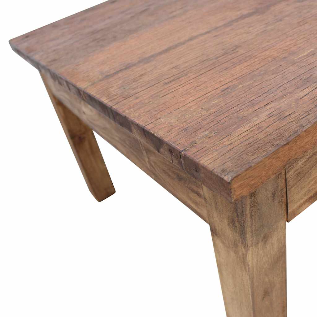 Coffee Table Solid Mahogany Wood 98X73X45 Cm