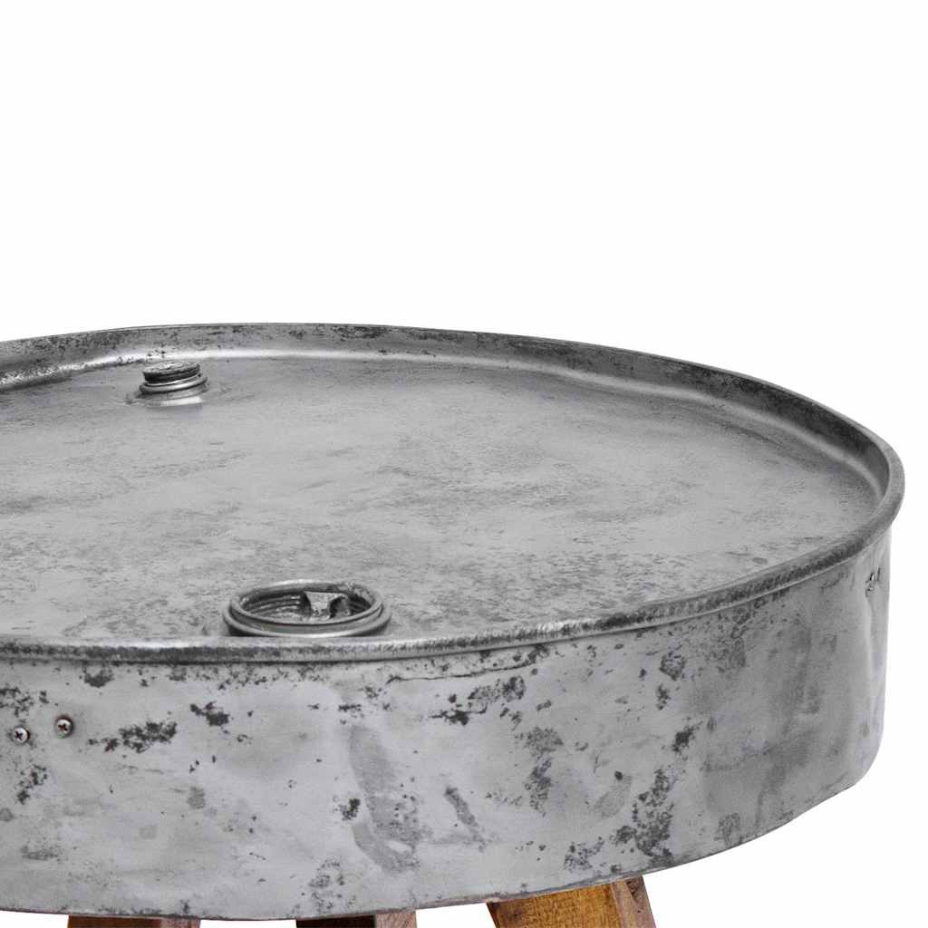 Coffee Table Mixed Recycled Wood 60X45 Cm