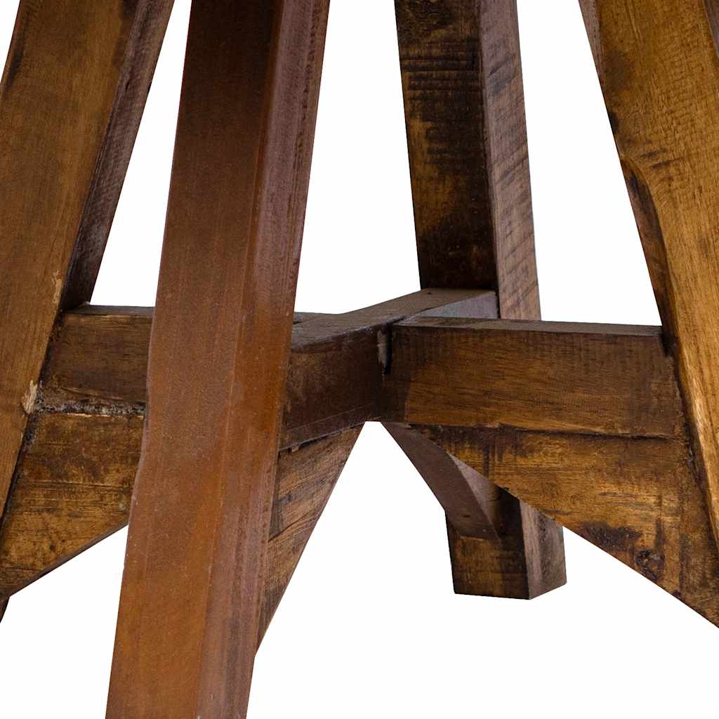 Coffee Table Mixed Recycled Wood 60X45 Cm