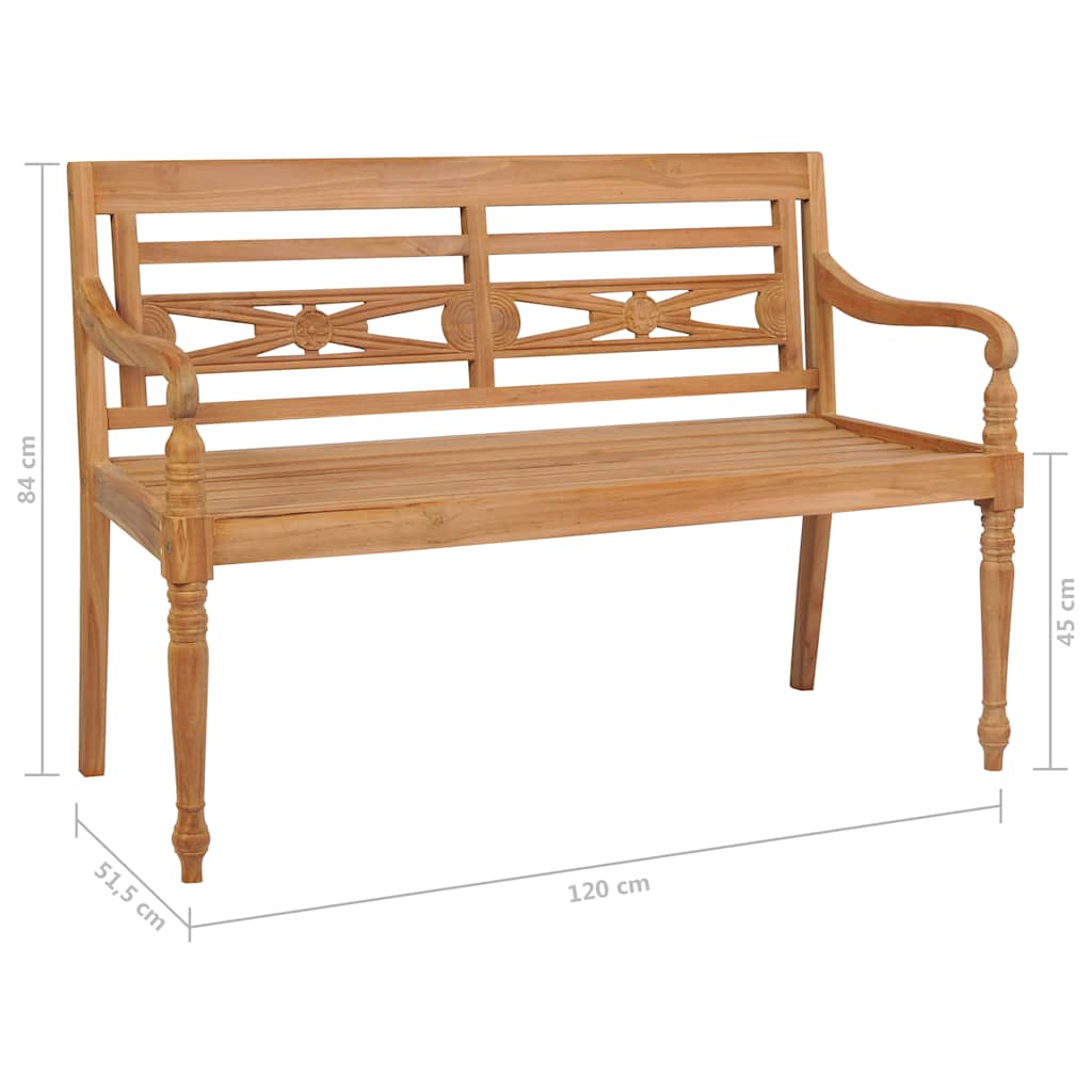 Batavia Bench Teak