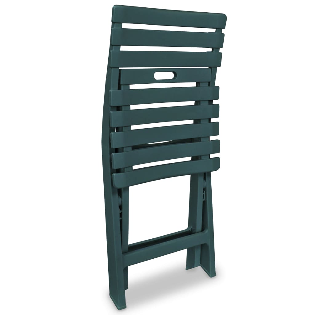 3 Piece Folding Bistro Set Plastic