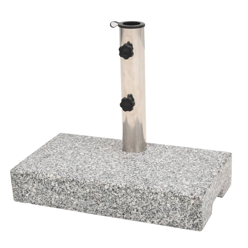 Parasol Base Granite Rectangular 25 Kg