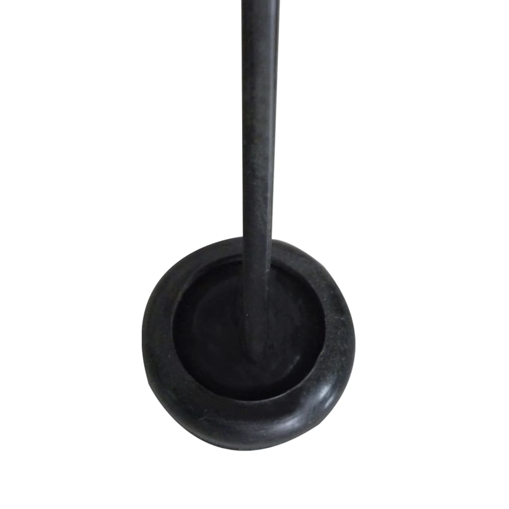 Folding Garden Chairs 2 Pcs Steel And Solid Acacia Wood