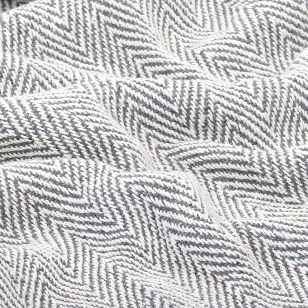 Throw Cotton Herringbone