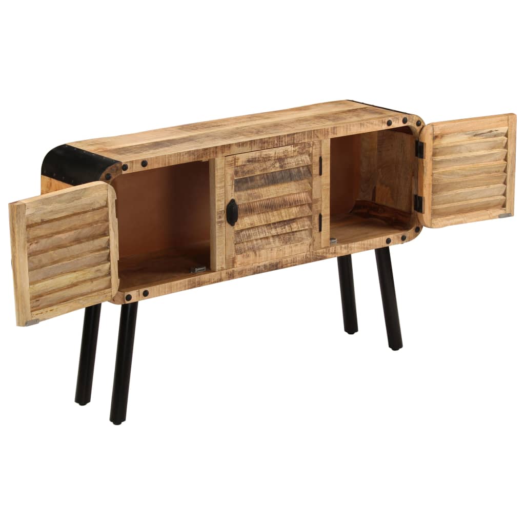 Sideboard Solid Mango Wood 120X30X76 Cm