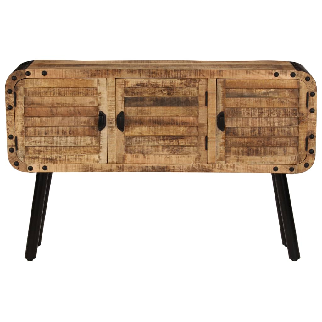 Sideboard Solid Mango Wood 120X30X76 Cm