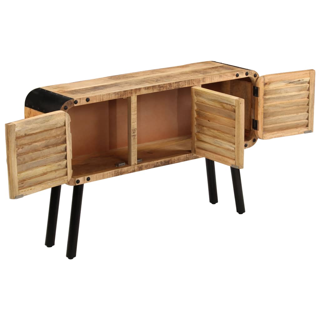 Sideboard Solid Mango Wood 120X30X76 Cm