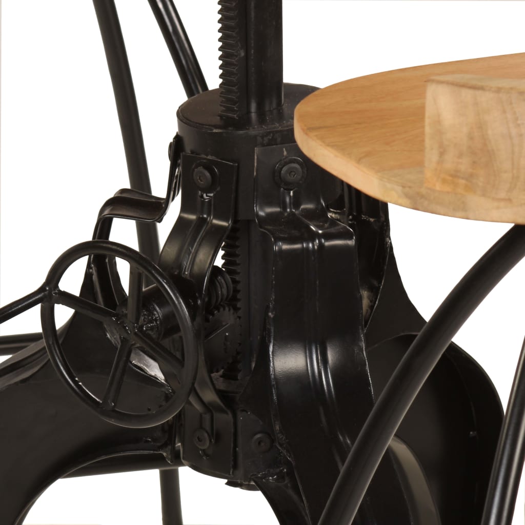 Bar Set 5 Pieces Solid Mango Wood