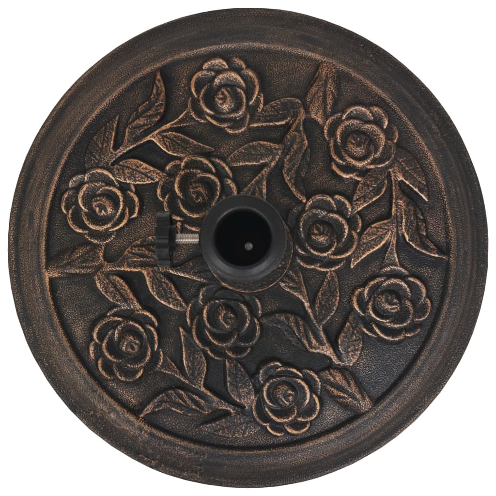 Parasol Base Resin Bronze 9 Kg