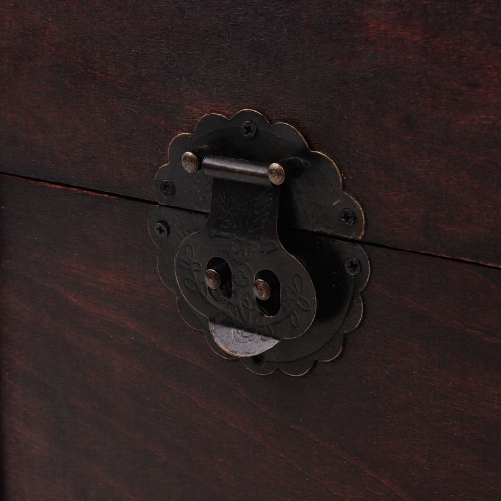 Vintage Treasure Chest Wood 66X38X40 Cm