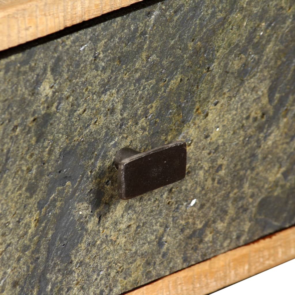 Coffee Table Solid Reclaimed Teak 90X65X40 Cm