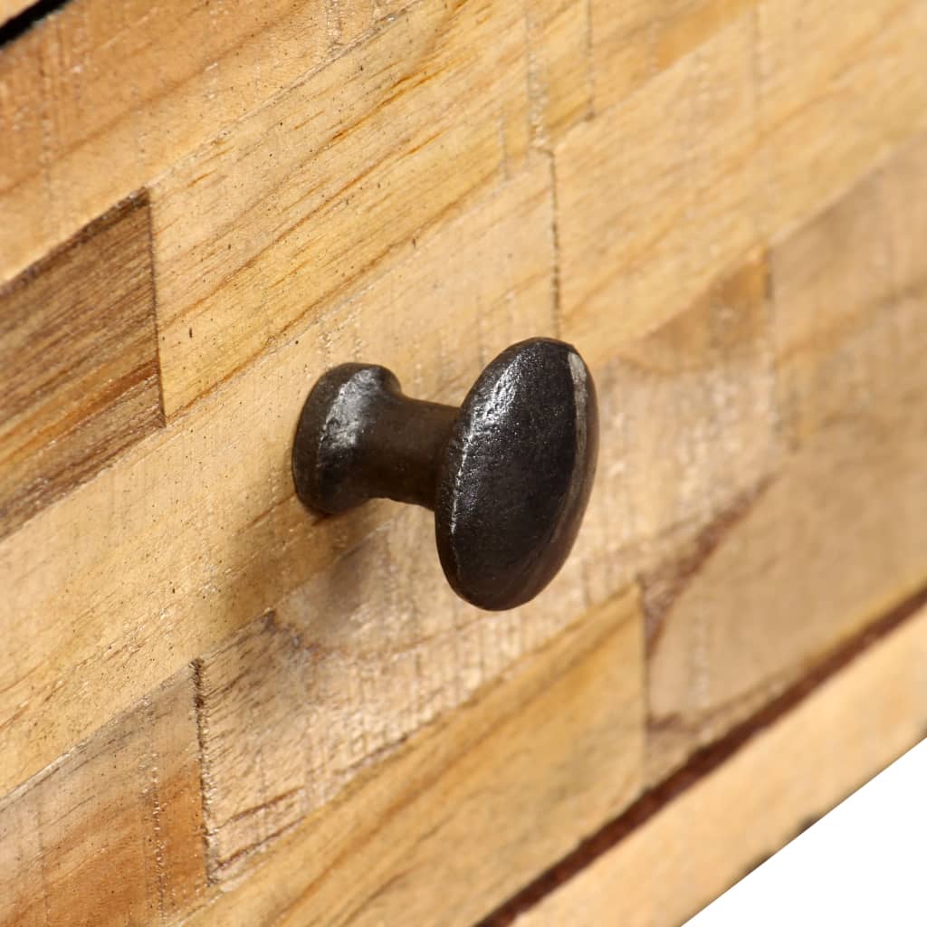 Coffee Table Solid Reclaimed Teak 90X65X40 Cm