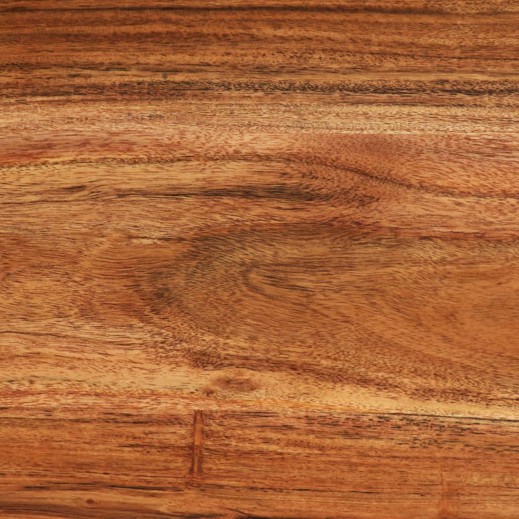 Tv Cabinet With Drawers Solid Acacia Wood 140Cm