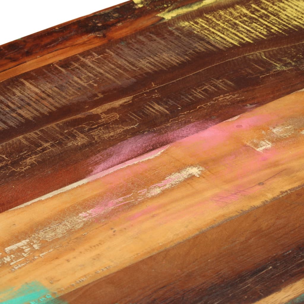 Coffee Table With 3 Drawers Solid Reclaimed Wood 100X50X35 Cm