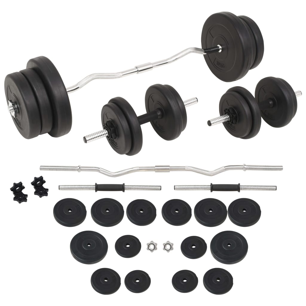 Barbell And Dumbbell Set