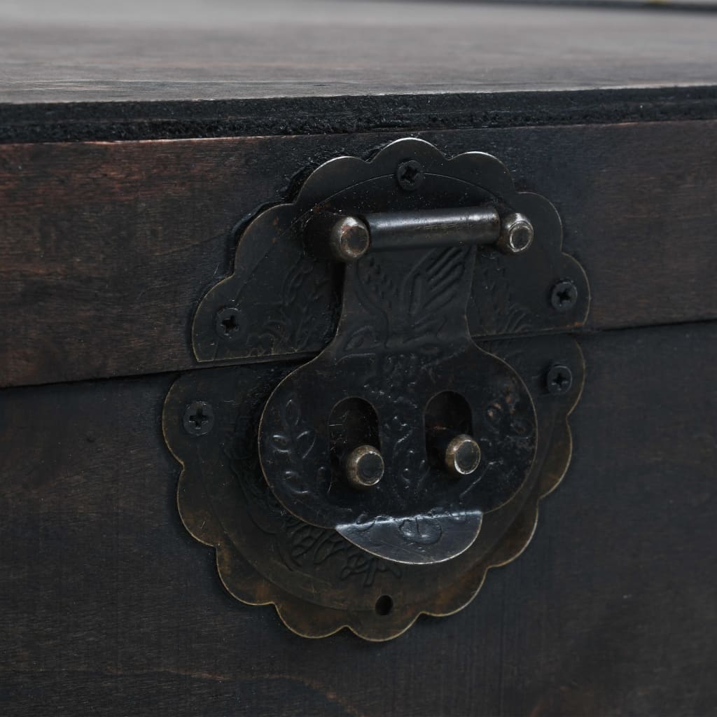 Coffee Table Plywood Vintage Style 120X55X35 Cm