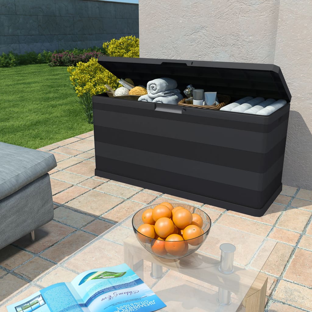 Garden Storage Box 117X45X56 Cm