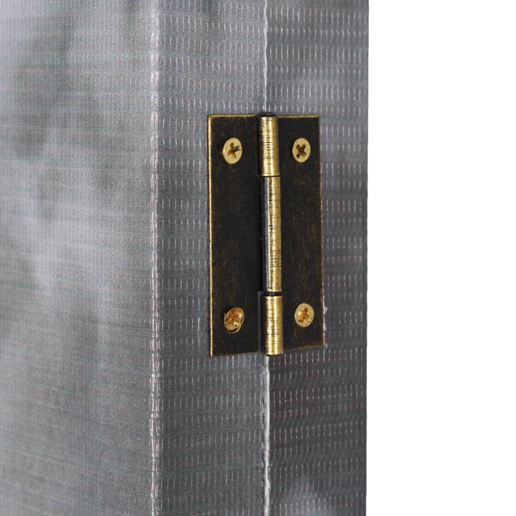 Folding Room Divider London Bus Black And White