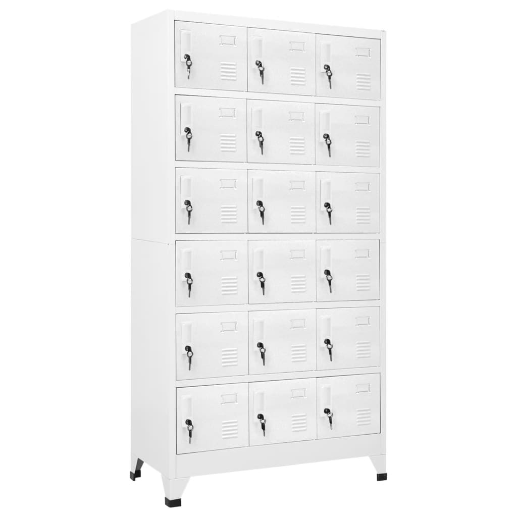 Locker Cabinet 90X40X180 Cm Steel