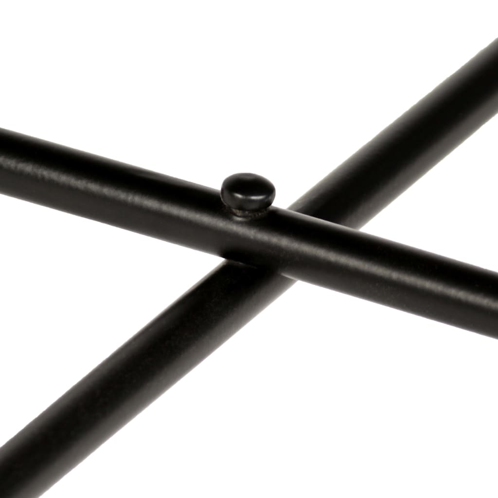 Table Set 2 Pieces Brass-Covered Mdf