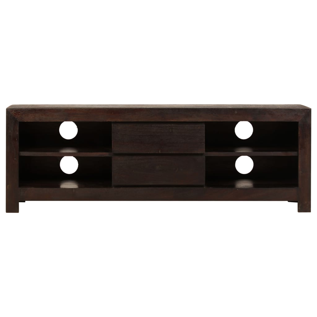 Tv Cabinet Solid Acacia Wood 120X30X40 Cm