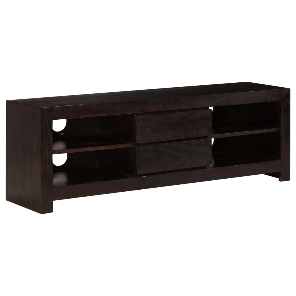 Tv Cabinet Solid Acacia Wood 120X30X40 Cm