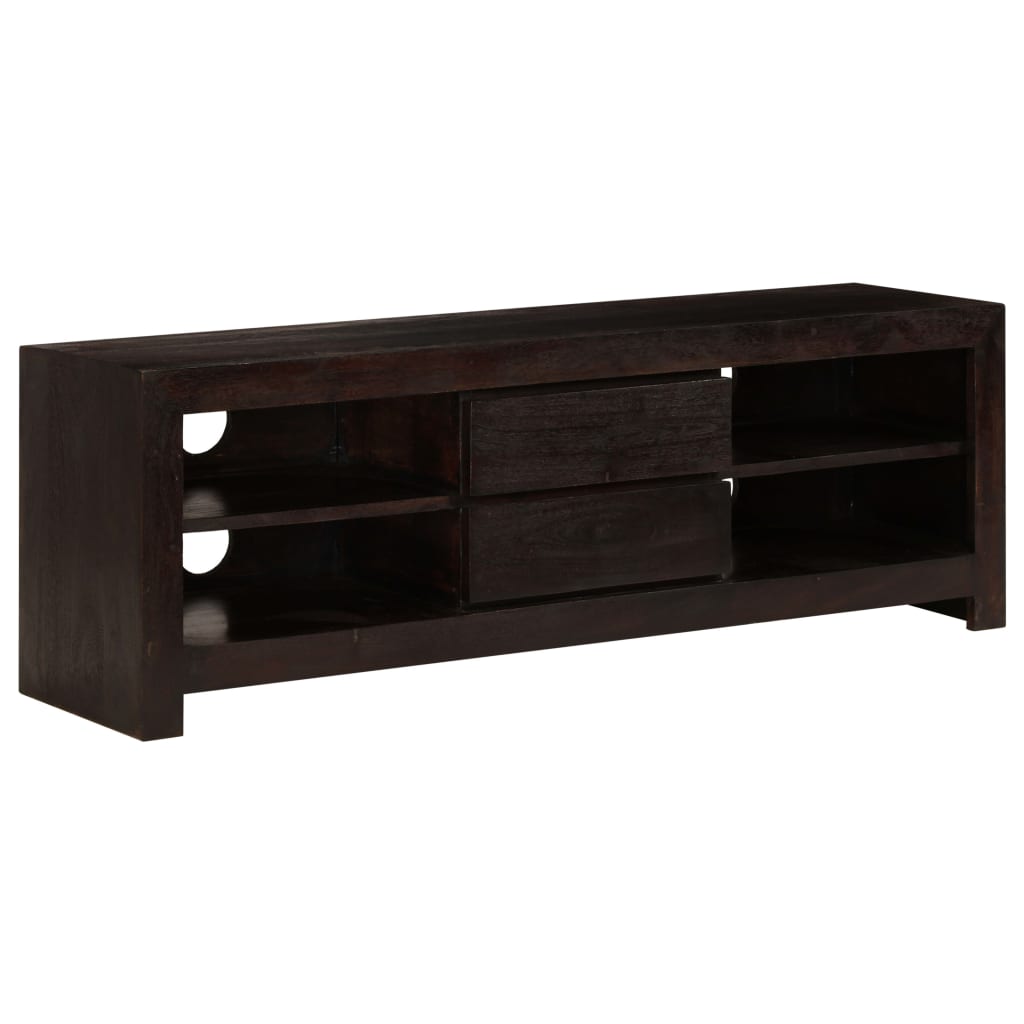 Tv Cabinet Solid Acacia Wood 120X30X40 Cm