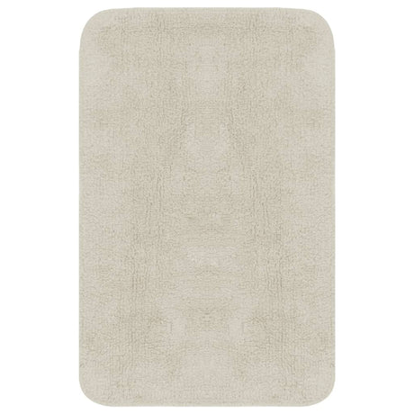 Bathroom Mat Set 2 Pieces Fabric