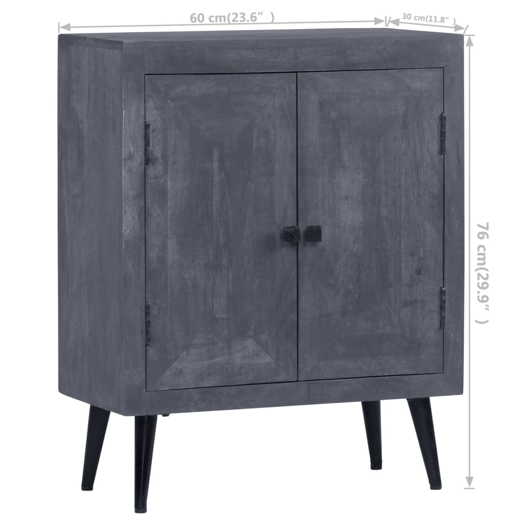 Sideboard Solid Mango Wood 60X30X76 Cm