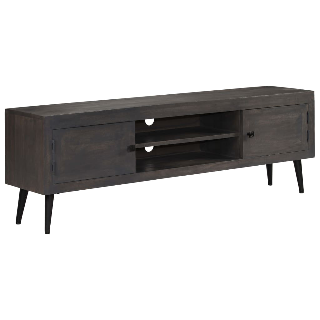 Tv Cabinet Solid Mango Wood 140X30X45 Cm