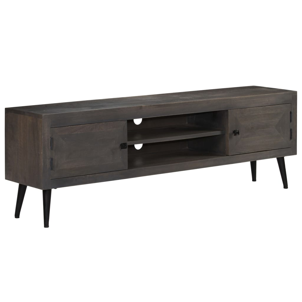 Tv Cabinet Solid Mango Wood 140X30X45 Cm
