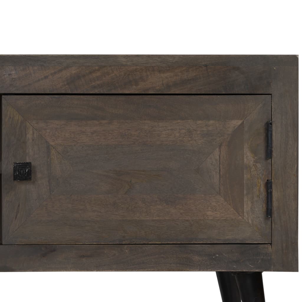 Tv Cabinet Solid Mango Wood 140X30X45 Cm