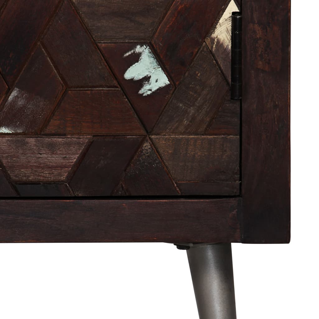 Sideboard Solid Reclaimed Wood 60X30X76 Cm