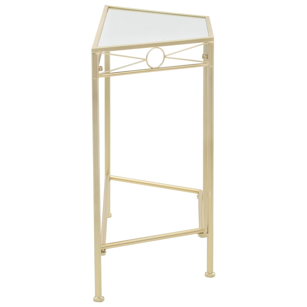 Side Table Vintage Style Metal 87X34X73 Cm