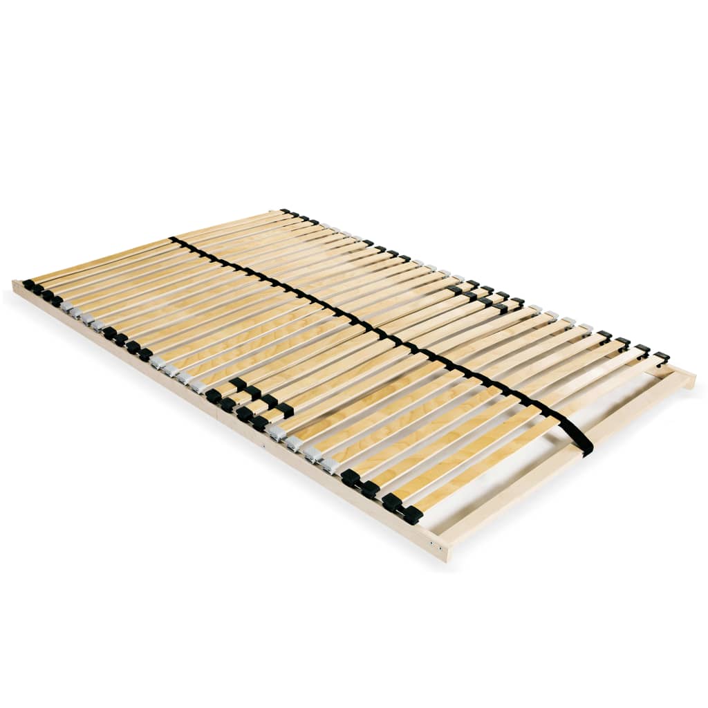 Slatted Bed Base Without Mattress With 28 Slats 7 Zones