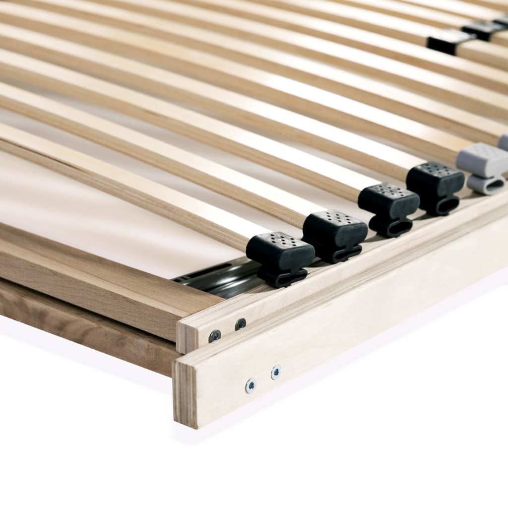 Slatted Bed Base Without Mattress With 28 Slats 7 Zones