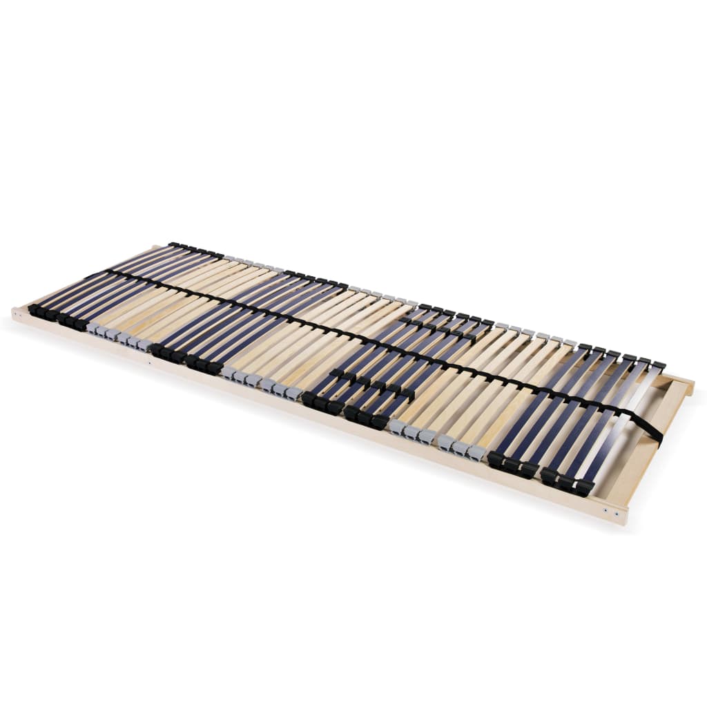 Slatted Bed Base Without Mattress With 42 Slats 7 Zones