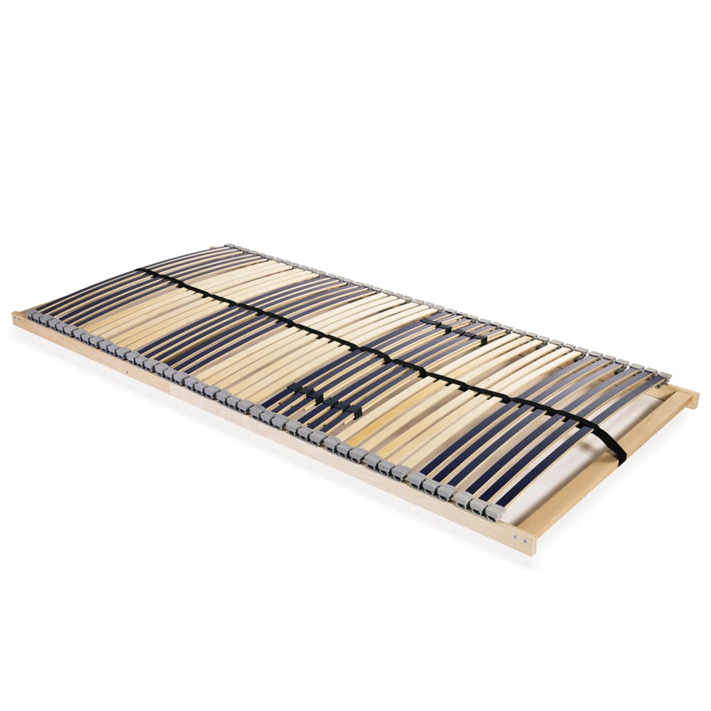 Slatted Bed Base Without Mattress With 42 Slats 7 Zones