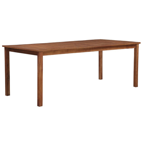 Garden Table Solid Acacia Wood