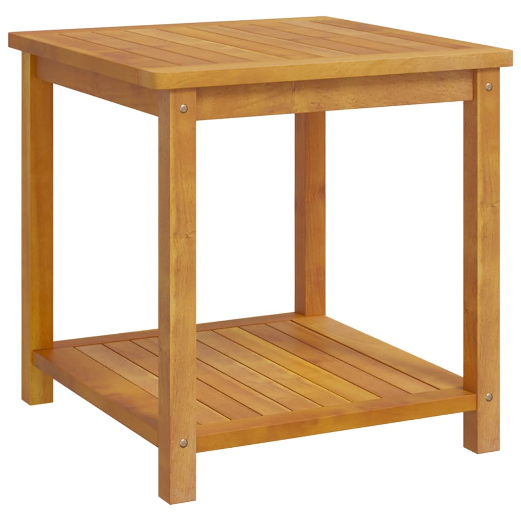 Side Table Solid Acacia Wood