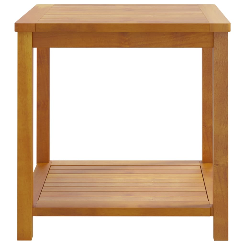 Side Table Solid Acacia Wood