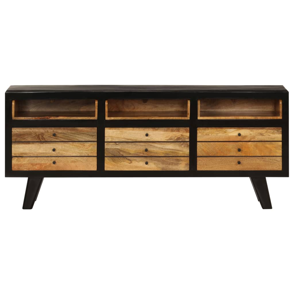 Tv Cabinet Solid Mango Wood 120X30X50 Cm